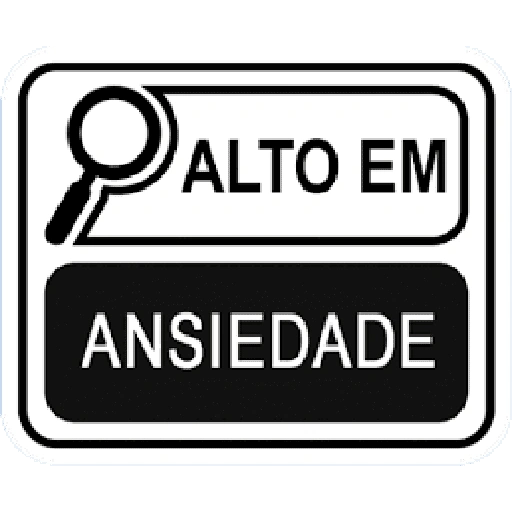 Figurinha de ALTO EM | FRASES 🔎 (4 de 30)