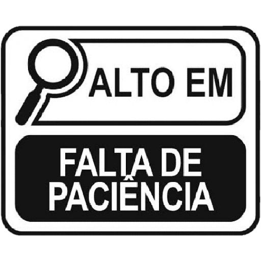 Figurinha de ALTO EM | FRASES 🔎 (8 de 30)