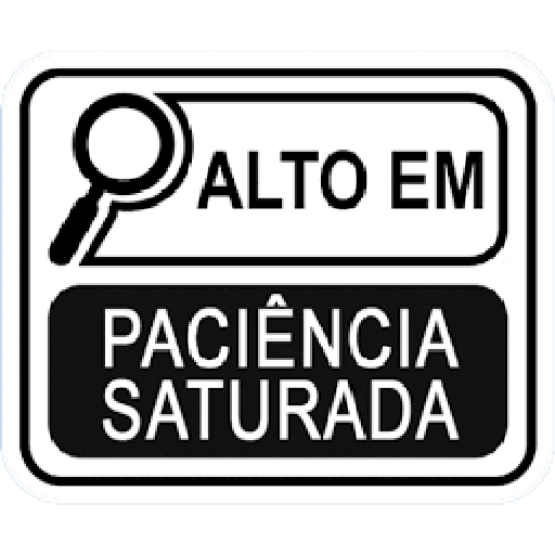 Figurinha de ALTO EM | FRASES 🔎 (13 de 30)