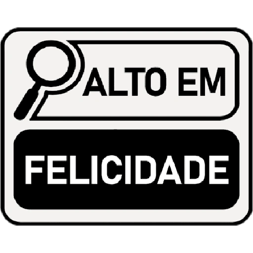 Figurinha de ALTO EM | FRASES 🔎 (19 de 30)