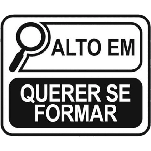 Figurinha de ALTO EM | FRASES 🔎 (28 de 30)