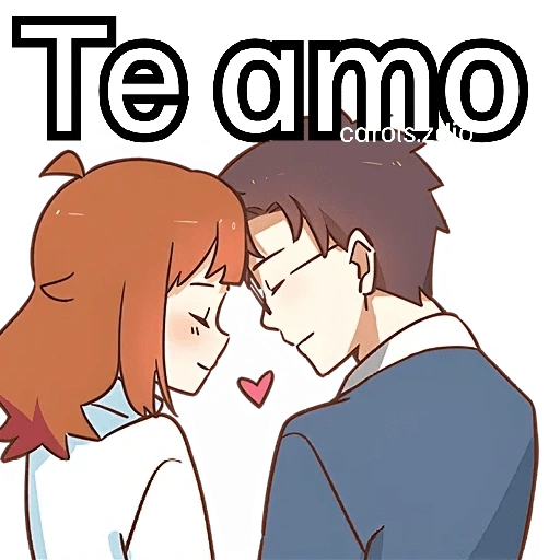 Figurinha de 💕 Amor de Parejas Frases 💕 para WhatsApp (1 de 21)