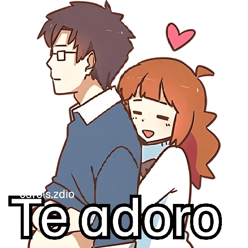 Figurinha de 💕 Amor de Parejas Frases 💕 para WhatsApp (9 de 21)