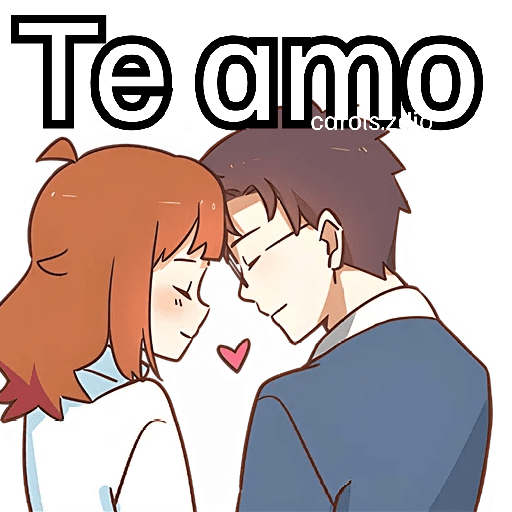 Figurinhas de 💕 Amor de Parejas Frases 💕 para WhatsApp