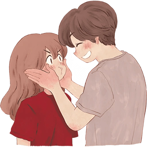 Figurinha de ❤️ Amor de Parejas ❤️ 👩🏻❤️👨🏻❤️ para WhatsApp (3 de 21)
