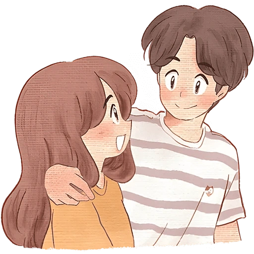 Figurinha de ❤️ Amor de Parejas ❤️ 👩🏻❤️👨🏻❤️ para WhatsApp (4 de 21)