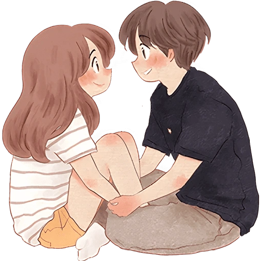 Figurinha de ❤️ Amor de Parejas ❤️ 👩🏻❤️👨🏻❤️ para WhatsApp (14 de 21)