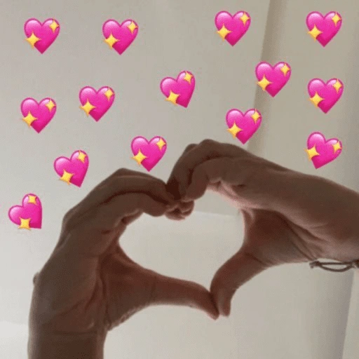 Figurinha de Amor te amo para WhatsApp (1 de 18)