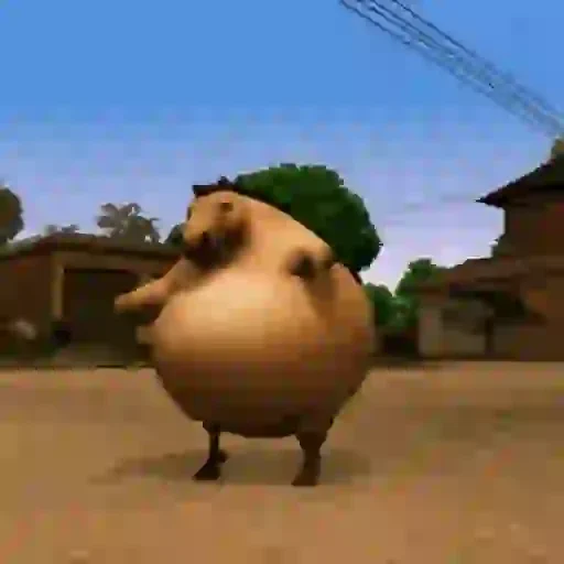 Figurinha de Animated Fat Horse 🐎🐴 (6 de 9)