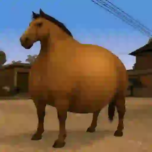 Figurinhas de Animated Fat Horse 🐎🐴 para WhatsApp