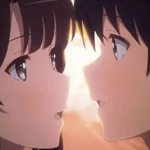 Figurinhas de 💞💖 ANIME ♡ BESOS 💖💞 para WhatsApp