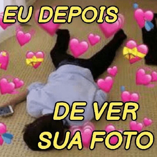 Figurinha de Apaixonado | É Muito Amor 😍❤️ para WhatsApp (9 de 29)
