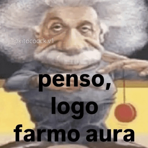 Figurinha de Aura para WhatsApp (6 de 15)