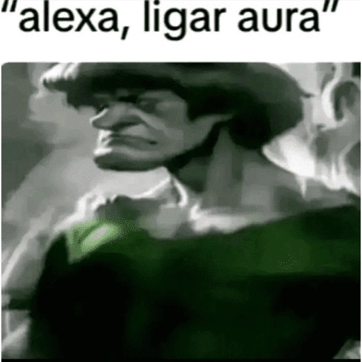 Figurinha de Aura para WhatsApp (8 de 15)