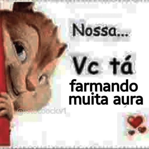 Figurinha de Aura para WhatsApp (12 de 15)