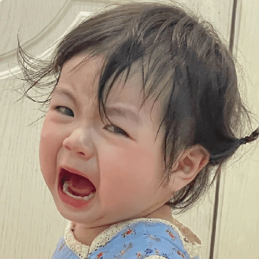 Figurinha de baby crying para WhatsApp (15 de 15)