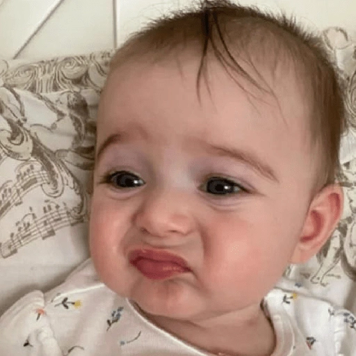 Figurinha de baby reactions para WhatsApp (2 de 15)