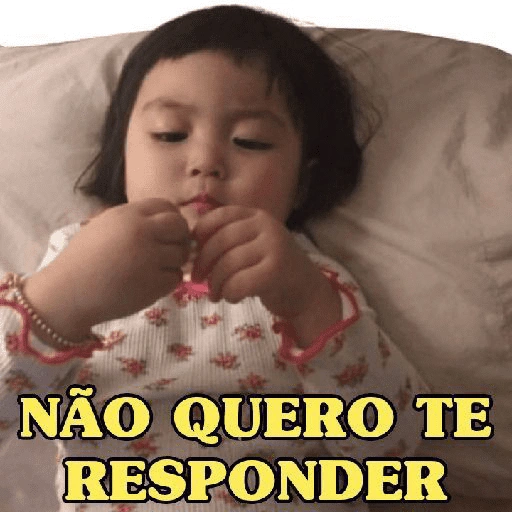 Figurinha de baby's drama para WhatsApp (13 de 15)
