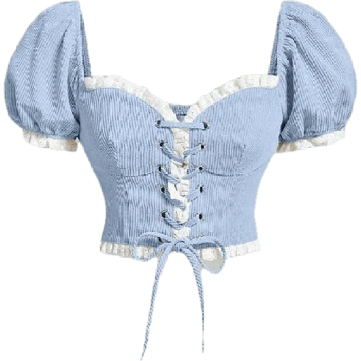 Figurinha de baju coquette & dres coquette para WhatsApp (13 de 30)