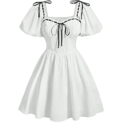 Figurinha de baju coquette & dres coquette para WhatsApp (18 de 30)