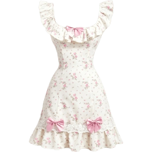 Figurinha de baju coquette & dres coquette para WhatsApp (27 de 30)