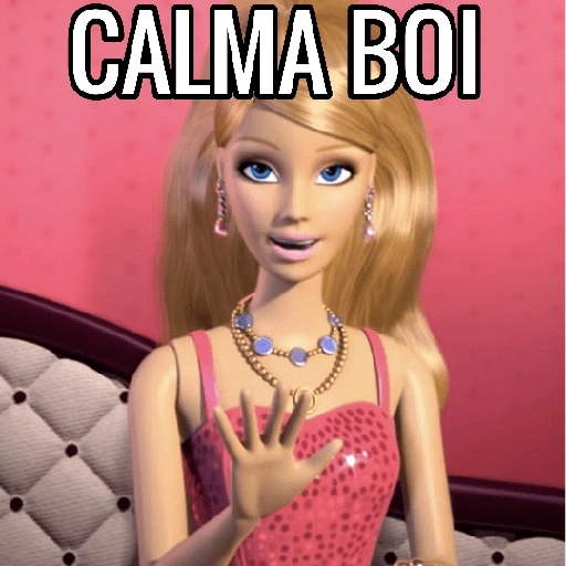 Figurinha de BARBIE MEMES (1 de 15)
