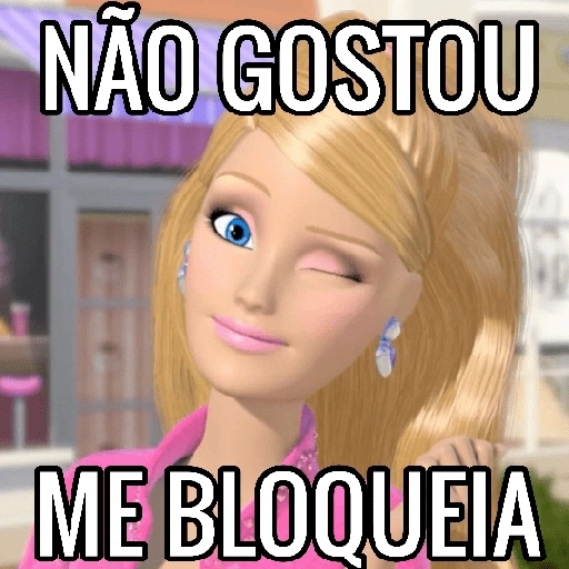 Figurinha de BARBIE MEMES (2 de 15)