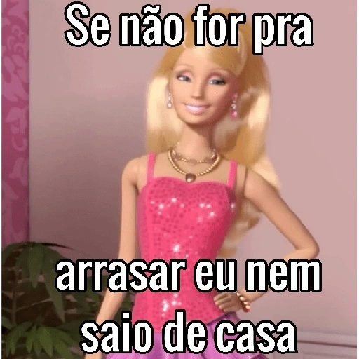 Figurinha de BARBIE MEMES (3 de 15)