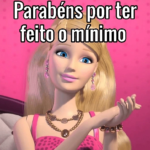 Figurinha de BARBIE MEMES (6 de 15)