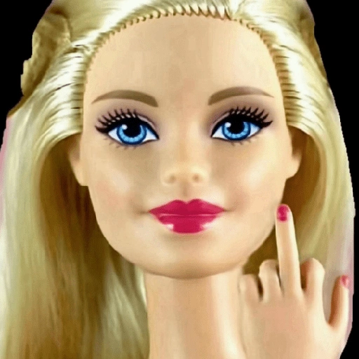 Figurinha de BARBIE MEMES (14 de 15)
