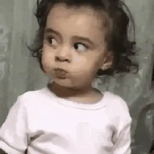 Figurinha de Bebê reações para WhatsApp (12 de 15)