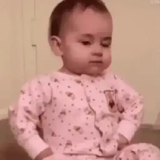 Figurinha de Bebês reações/@bibi_dive para WhatsApp (1 de 10)