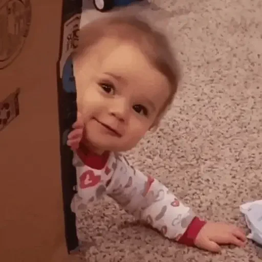 Figurinha de Bebes Reações animadas (10 de 12)
