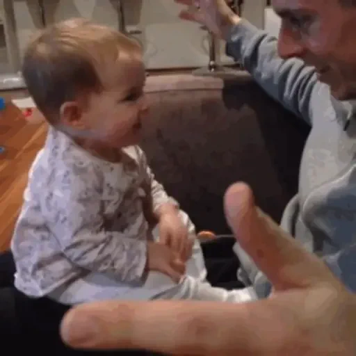Figurinha de Bebes Reações animadas (12 de 12)