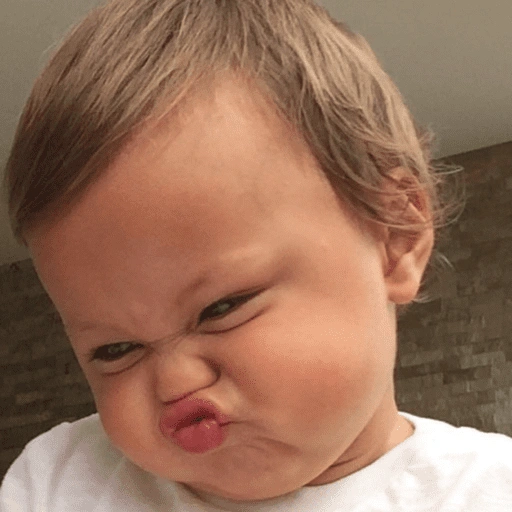 Figurinha de Bebezinhos reaçoes para WhatsApp (10 de 14)