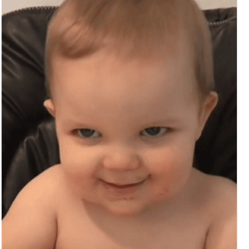 Figurinha de Bebezinhos reaçoes para WhatsApp (11 de 14)