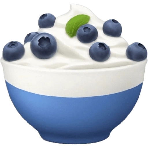 Figurinha de blue emoji iPhone para WhatsApp (2 de 18)