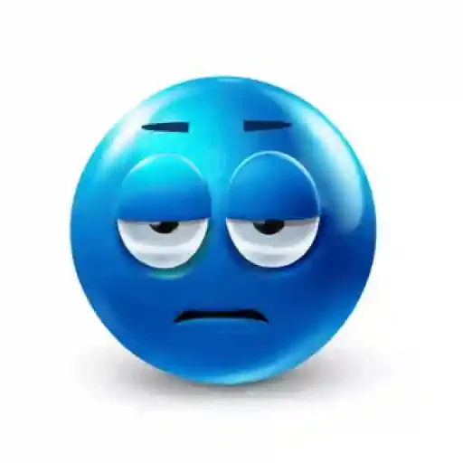 Figurinha de Blue Joobi Animated Emoji para WhatsApp (9 de 11)