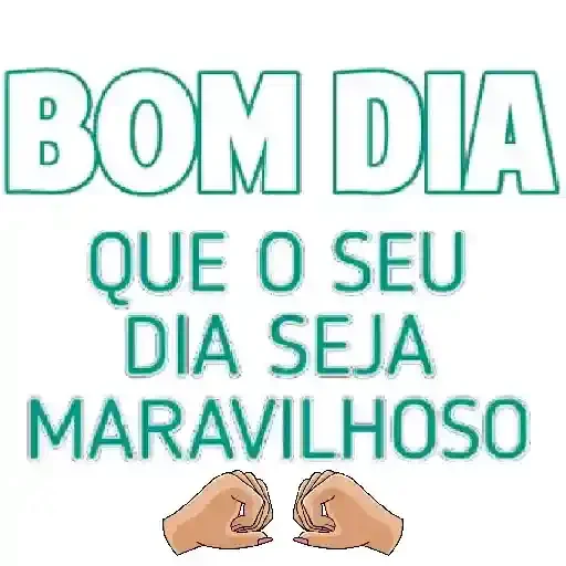 Figurinha de Bom dia!! para WhatsApp (6 de 16)