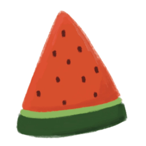 Figurinha de Buah segar para WhatsApp (1 de 9)