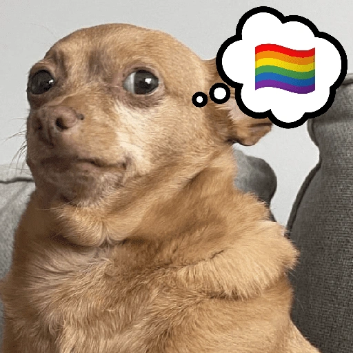 Figurinha de CACHORROS COM EMOJIS 🐶 (3 de 16)
