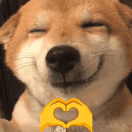 Figurinha de CACHORROS COM EMOJIS 🐶 (6 de 16)