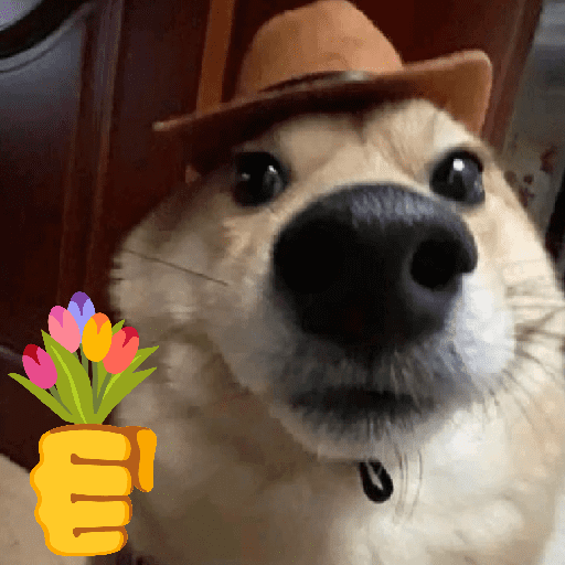 Figurinhas de CACHORROS COM EMOJIS 🐶 para WhatsApp