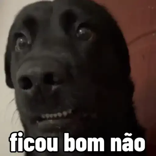 Figurinha de cachorros debochados (8 de 15)