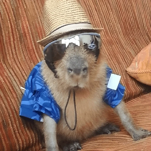 Figurinha de CAPYBARA ♥️🌻 (10 de 30)