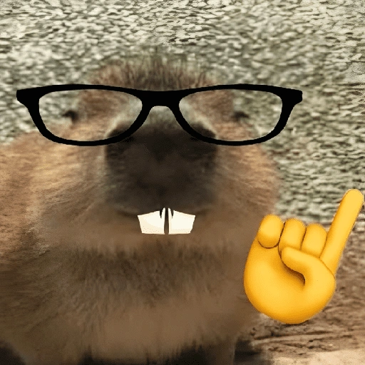 Figurinha de CAPYBARA ♥️🌻 (24 de 30)