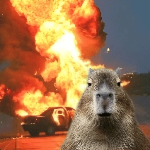 Figurinha de CAPYBARA ♥️🌻 (25 de 30)