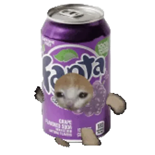 Figurinha de Cats Funny Food 🐱🍉🍎🍟🍕 (14 de 25)