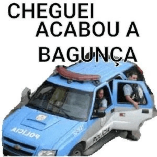 Figurinha de CHAMA POLICIA🚨🚨 para WhatsApp (5 de 14)