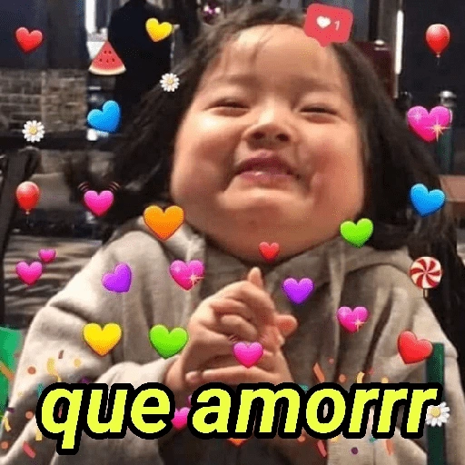 Figurinha de Coreaninha Xonadinha 💕 para WhatsApp (6 de 15)